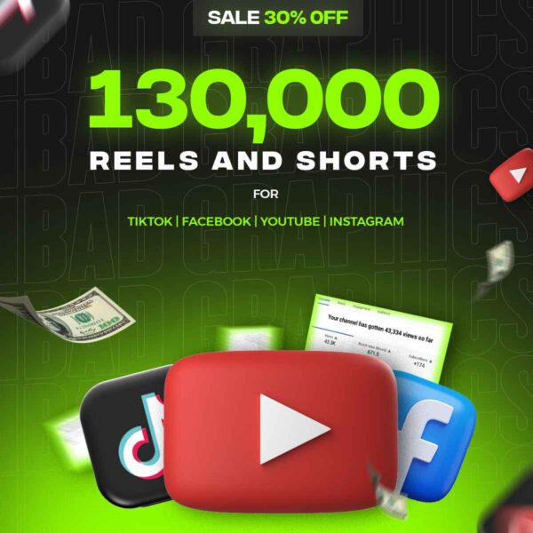130k Ultimate Mega Reels Bundle With Reselling License